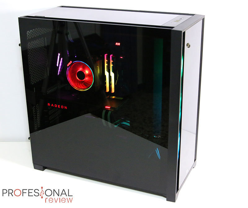 Corsair iCUE 5000X RGB Black Cristal Templado - Caja/Torre