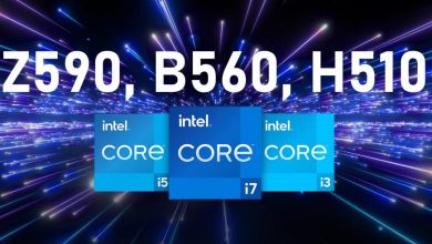 intel z590 b560 h510