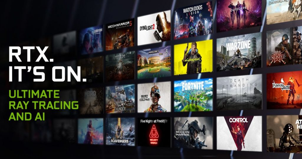 ray tracing juegos dlss