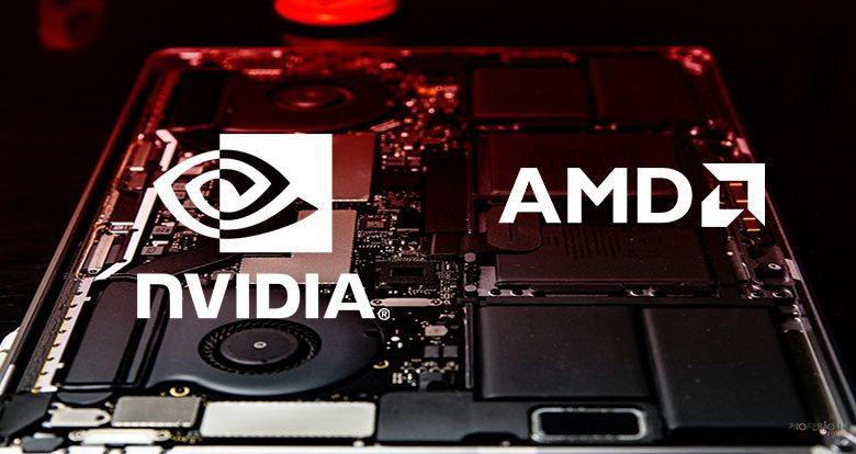 nvidia amd portátiles