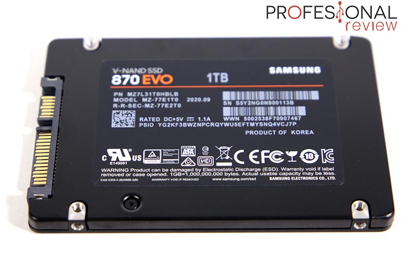 Samsung 870 vs 860 EVO