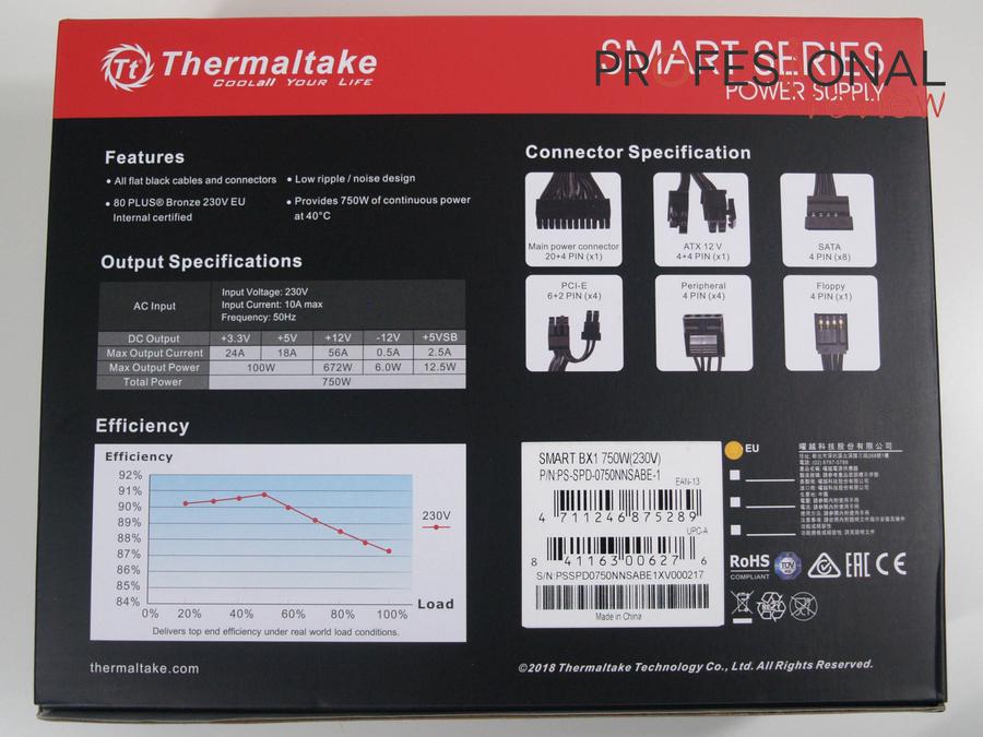 Thermaltake Smart BX1 750W