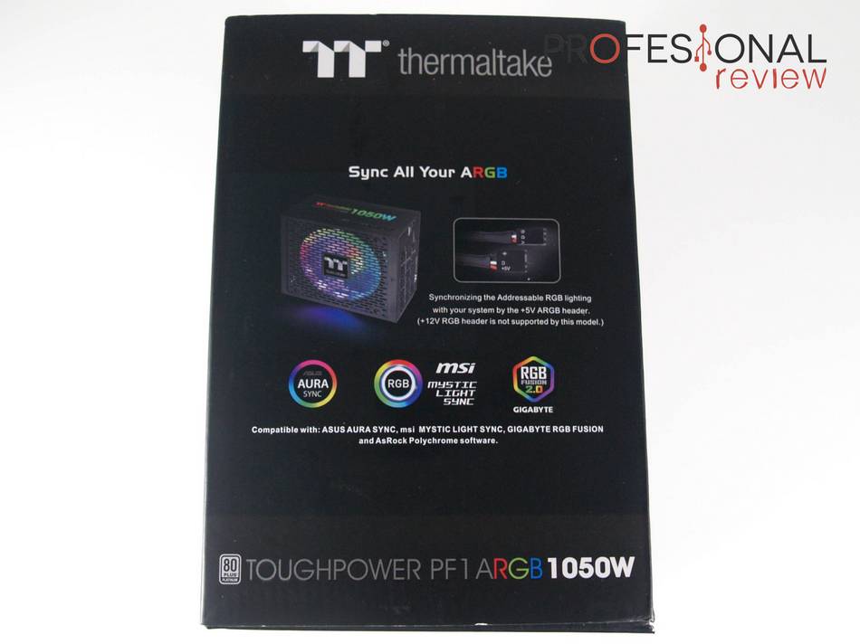 Thermaltake Toughpower PF1 ARGB 1050W