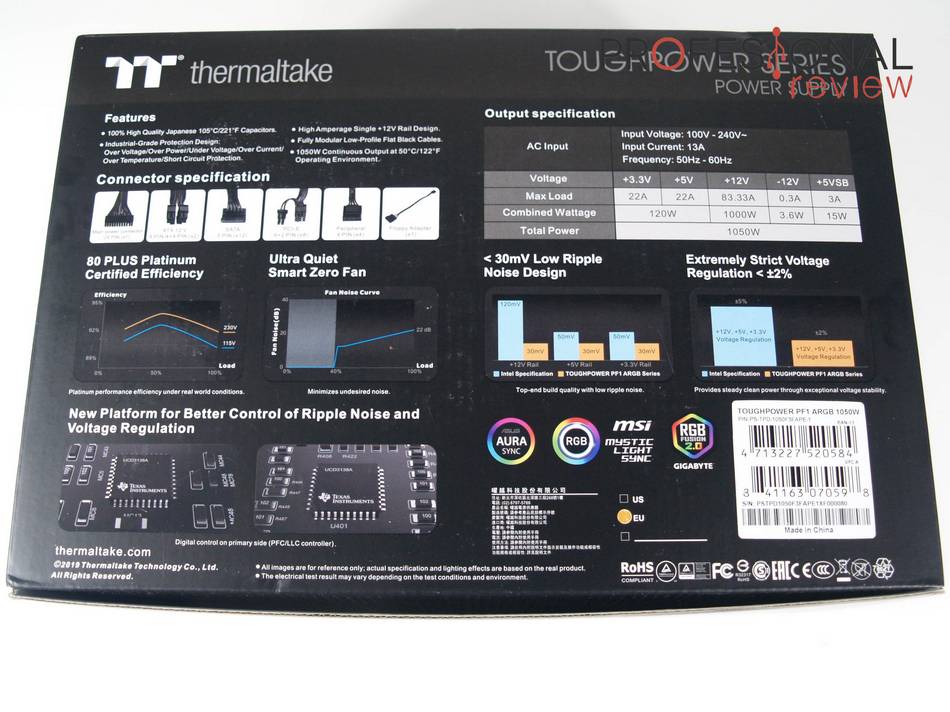 Thermaltake Toughpower PF1 ARGB 1050W