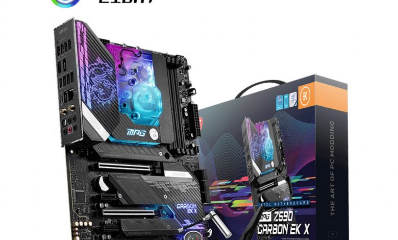 Z590 Carbon EK X
