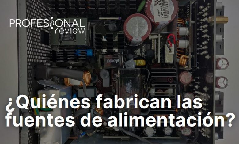fabricantes fuentes de alimentacion
