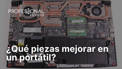 que piezas mejorar en un portatil