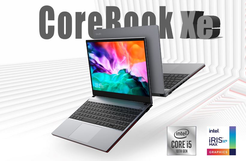 Chuwi CoreBook Xe llegará en abril con GPU Intel Iris Xe Max (DG1)