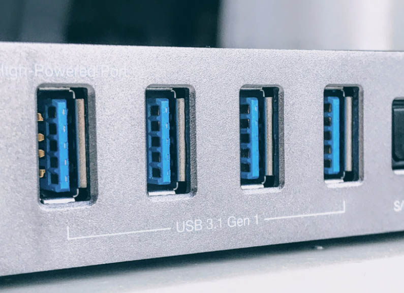 puertos USB 3.1