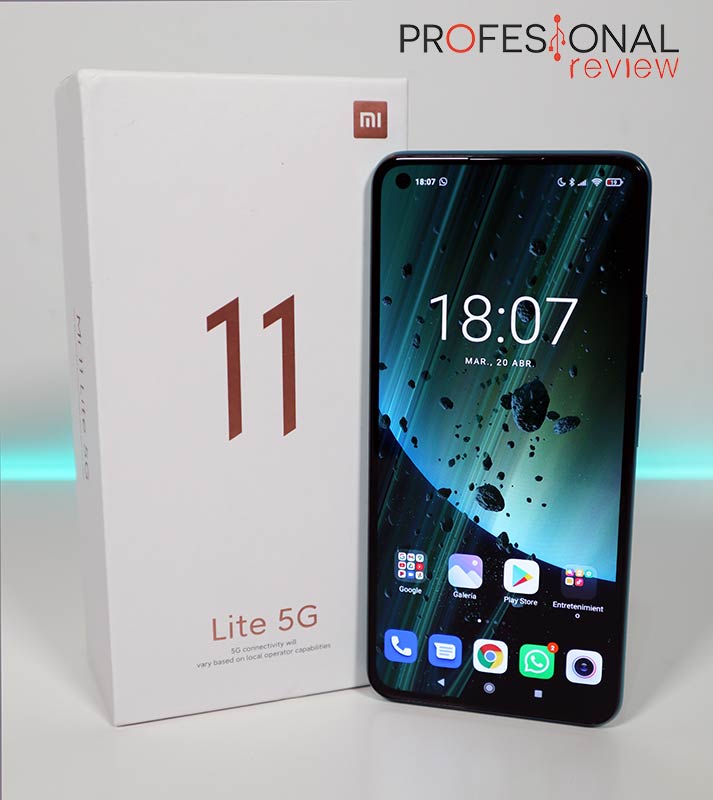 Xiaomi Mi 11 Lite 5G: un móvil muy ligero con la sugerencia de la familia