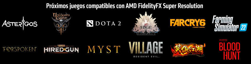 AMD FidelityFX Super Resolution (FSR)