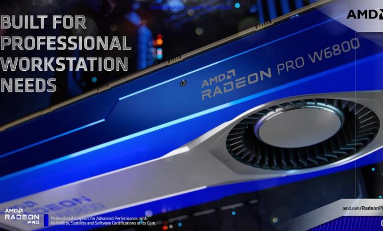 AMD Radeon PRO W6000 W6800 W6600