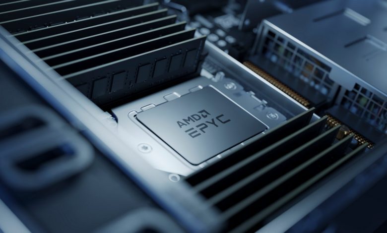 AMD epyc producción