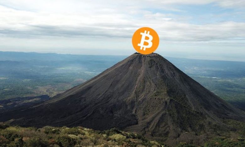 el salvador bitcoin volcan