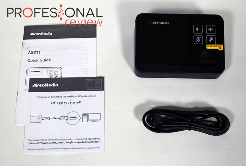 AVerMedia AI Speakerphone AS311 AVerMedia AI Speakerphone AS311 review