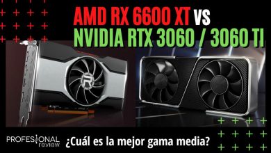AMD Radeon RX 6600 XT vs NVIDIA GeForce RTX 3060 y RTX 3060 Ti