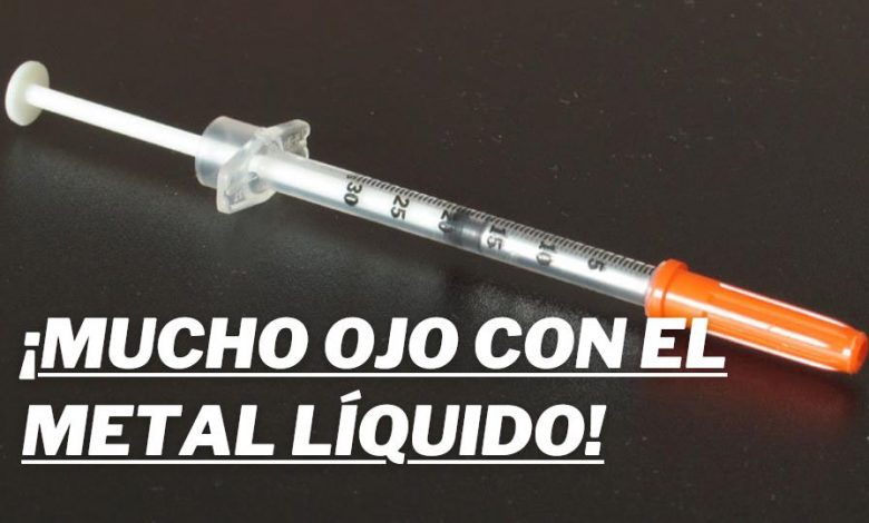 Metal liquido problemas con el aluminio
