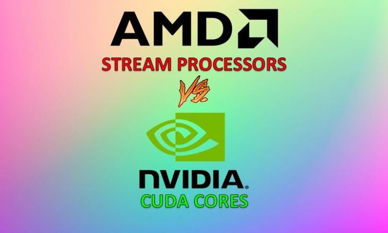 stream processors cuda cores