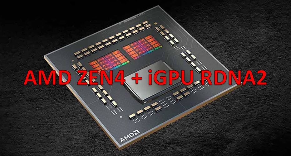 Todos los procesadores AMD Ryzen Zen4 integrarán gráficos de arquitectura RDNA2