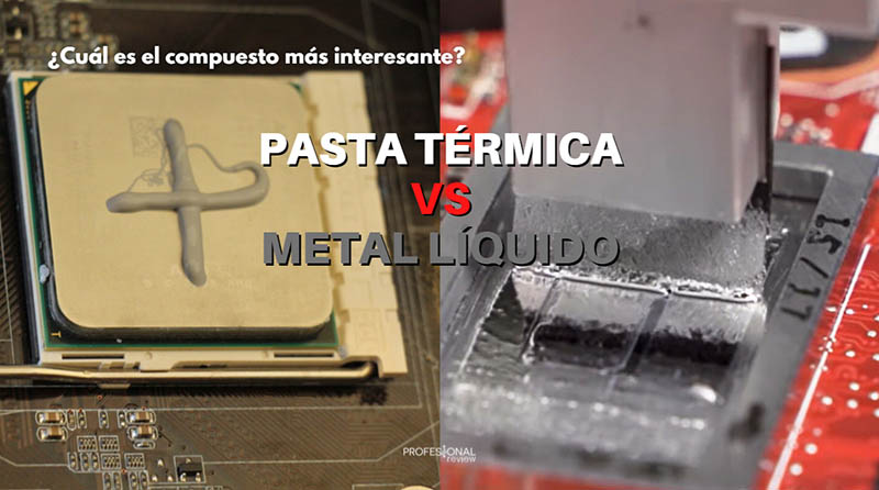 Pasta térmica vs metal líquido: conoce las diferencias y elige mejor