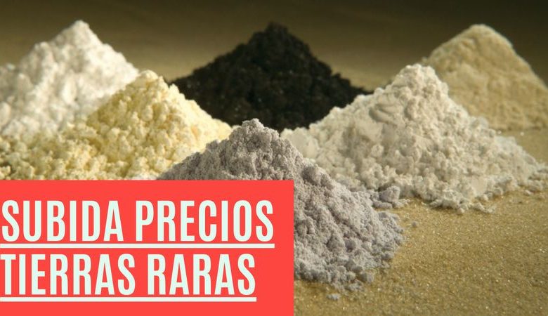 subida precios tierras raras electronicas