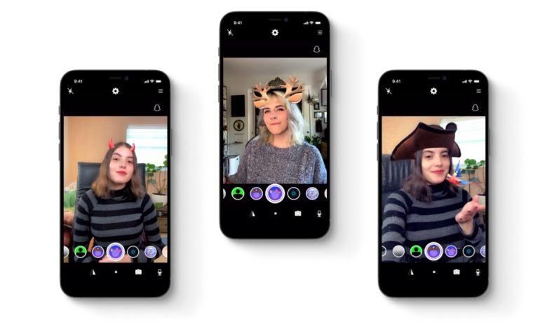 EpocCam filtros Snap Lenses