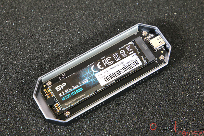 ORICO M2 NVMe SSD RGB Enclosure Review