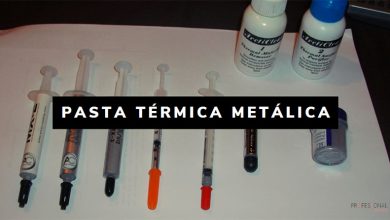 pasta térmica metálica