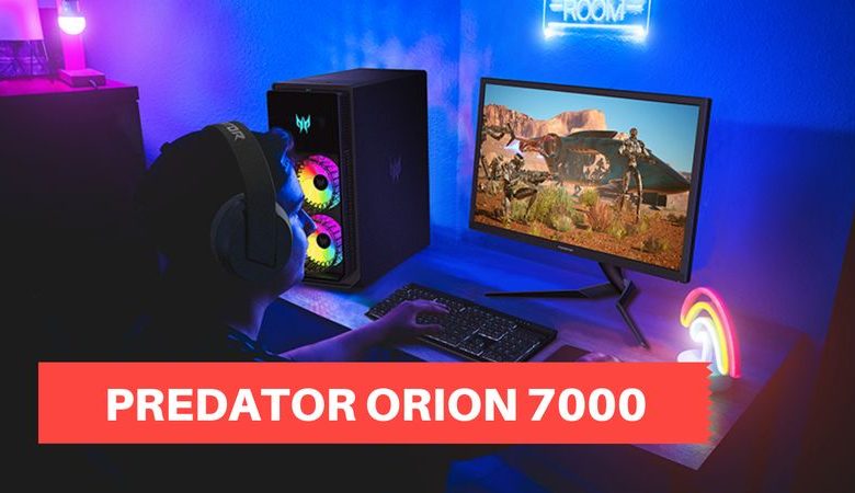 acer predator orion 7000 setup gaming