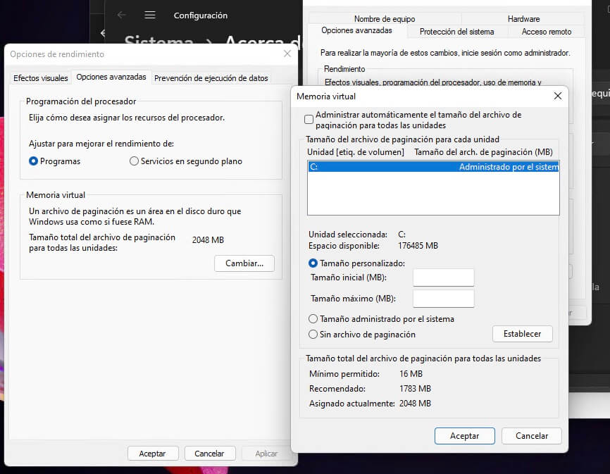 Cómo mejorar el rendimiento en Windows 11