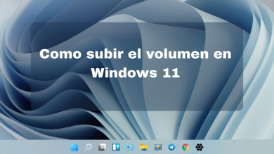 Como subir el volumen en Windows 11