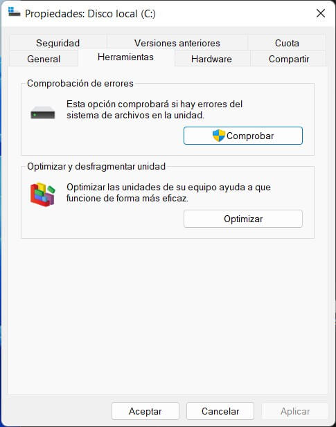 Cómo usar chkdsk en Windows 11