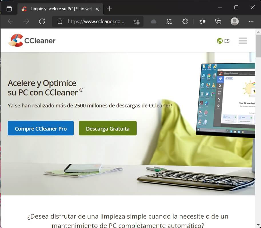 ¿Es recomendable CCleaner en Windows 11?