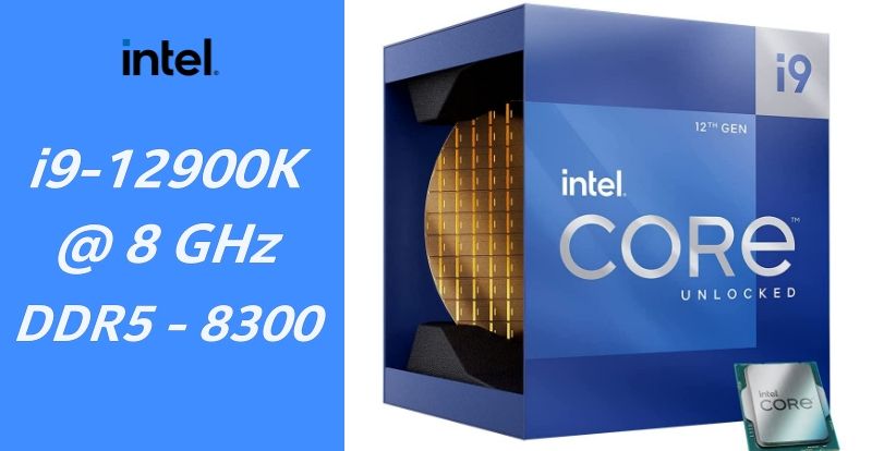 Core i9-12900K logra los 8GHz con nitrogeno liquido