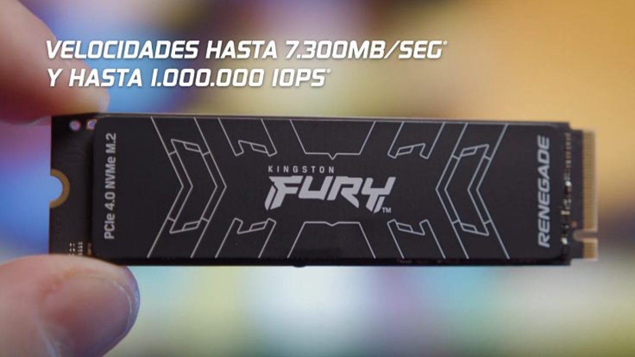 Kingston FURY Renegade, el SSD más rápido de la marca con 7300 MB/s