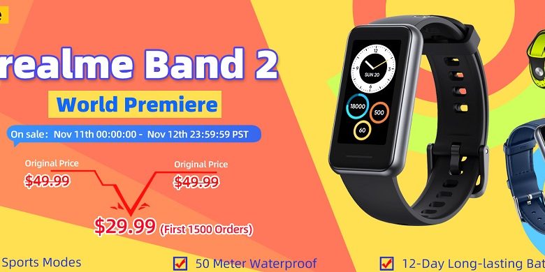 Realme Band 2 descuento Aliexpress