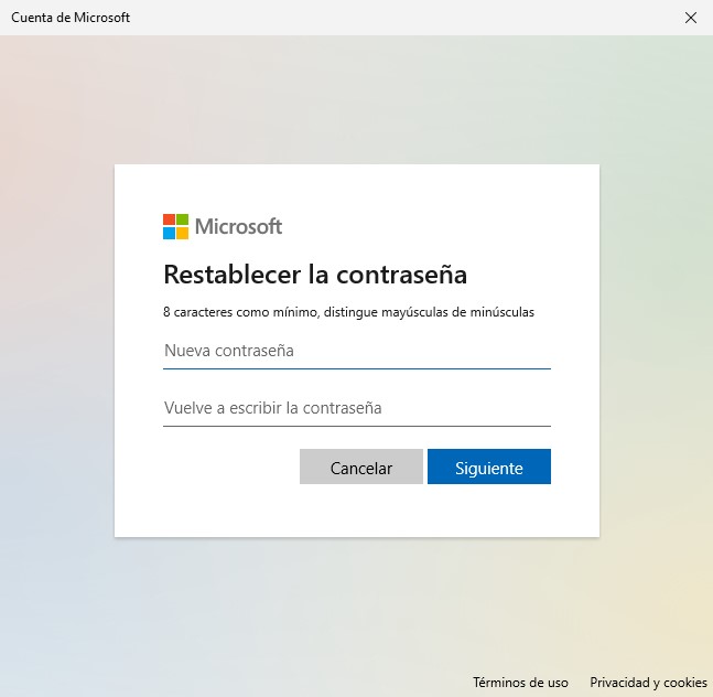 Cómo restablecer la contraseña en Windows 11
