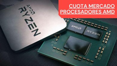 procesador amd ryzen cuota mercad