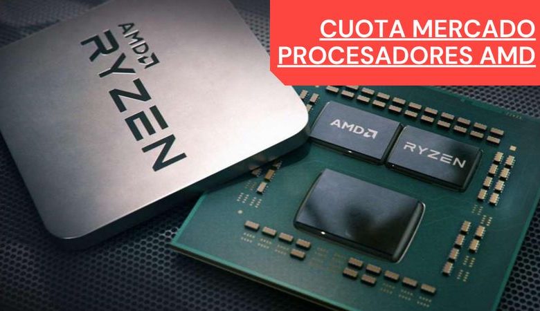 procesador amd ryzen cuota mercad