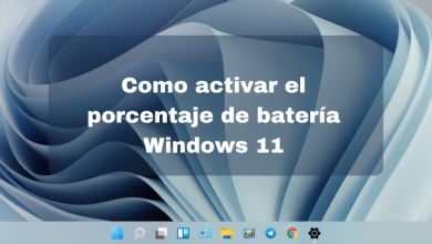 Como activar el porcentaje de batería Windows 11 - 00