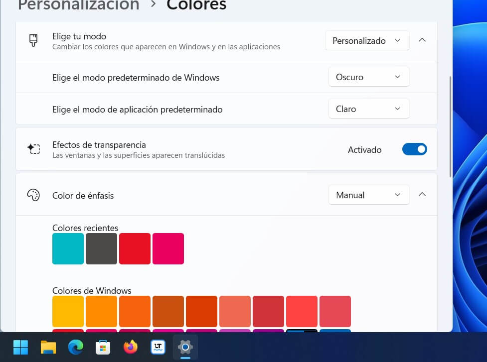 Cómo personalizar la barra de tareas en Windows 11