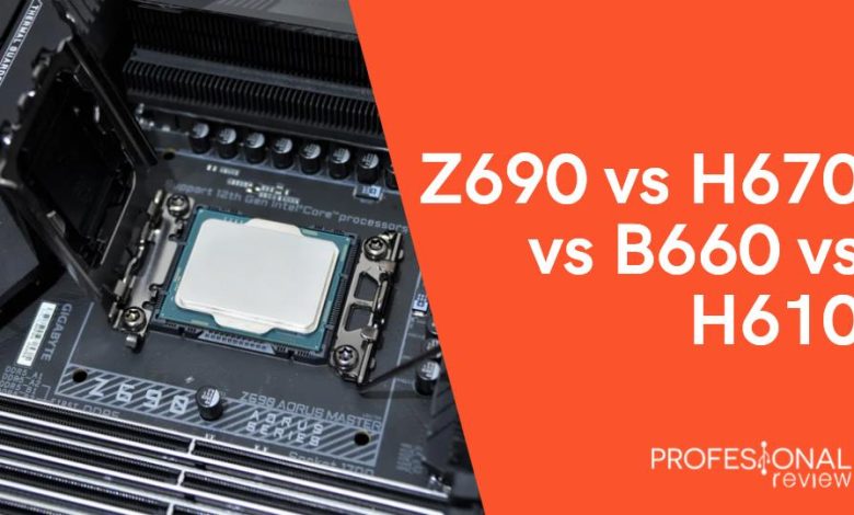 Z690 vs H670 vs B660 vs H610