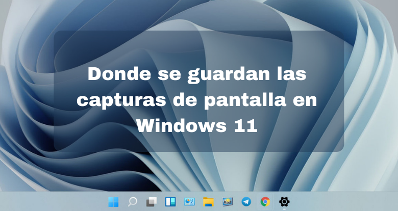 donde se guardan las capturas de pantalla en Windows 11 - 00