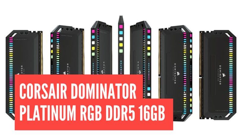 Corsair DOMINATOR PLATINUM RGB DDR5 16GB