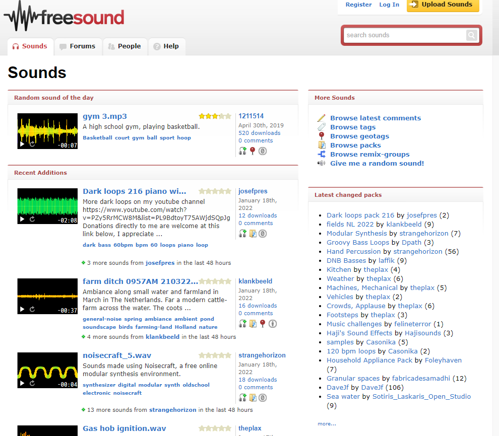 Las mejores páginas para encontrar efectos de sonido gratis