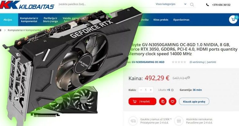 RTX 3050