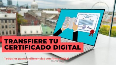 cómo pasar certificado digital