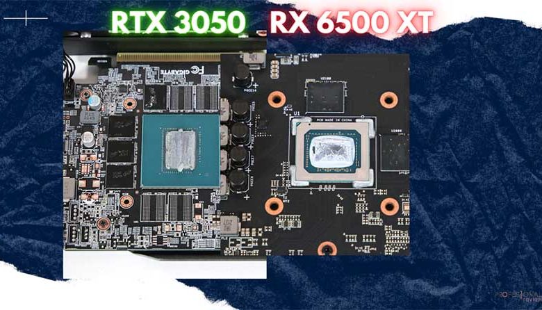 rtx 3050 vs rx 6500 xt