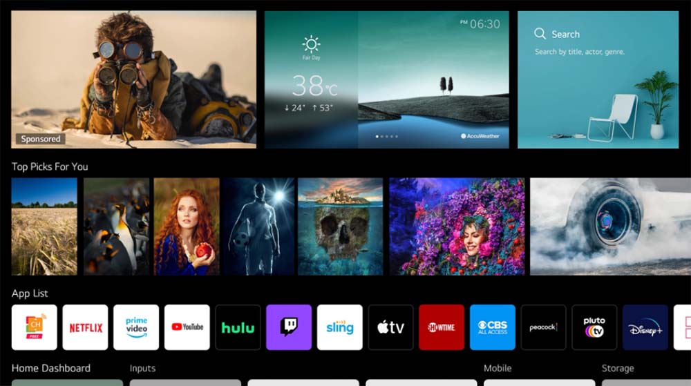 WebOS vs Android TV vs Tizen comparativa de S.O en Smart TV
