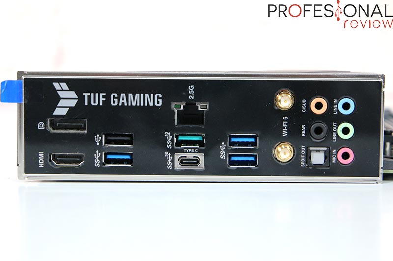 Asus TUF Gaming B660-Plus WIFI D4 Puertos